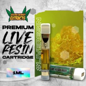 Golden Monkey Extracts – Premium Live Resin Cartridge